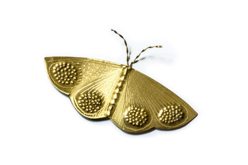Moth Brooch Pins