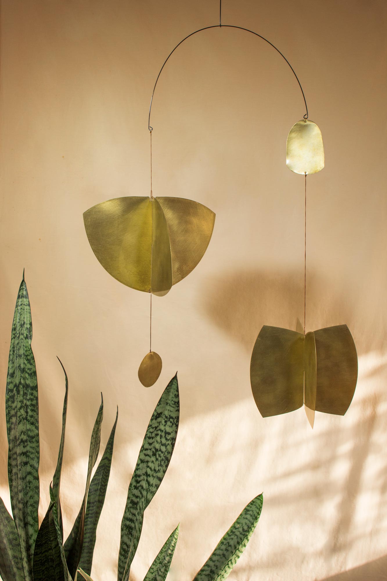 SWIRLING SEEDS - KINETIC MOBILE