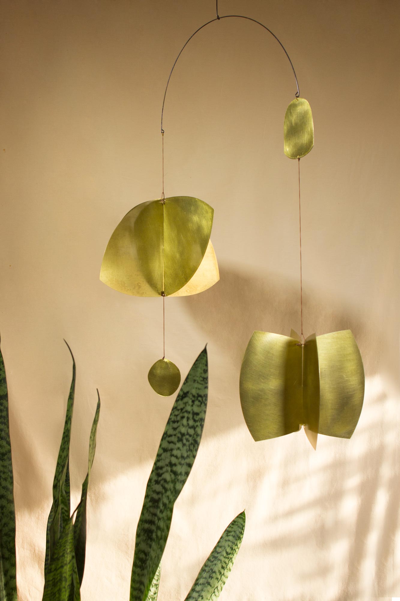 SWIRLING SEEDS - KINETIC MOBILE