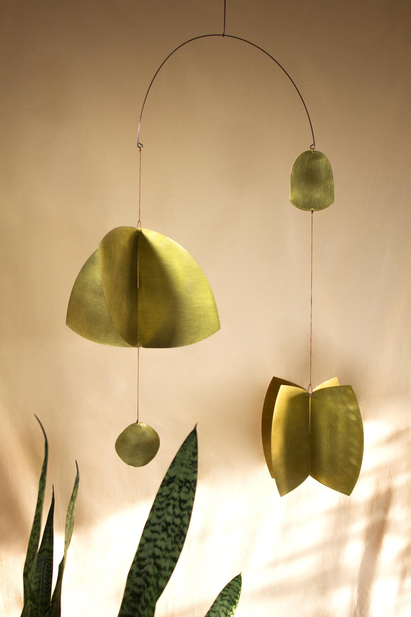 SWIRLING SEEDS - KINETIC MOBILE