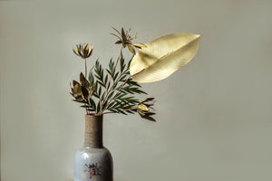 Rubber Bush Leaves - set of 2